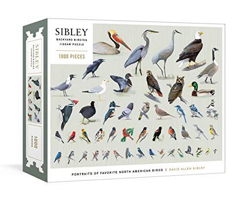 Sibley Backyard Birding Puzzle: 1000-Piece Jigsaw Puzzle