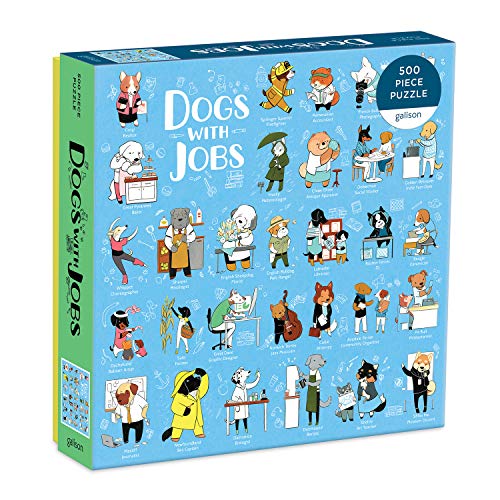 Dogs With Jobs 500-Piece Puzzle